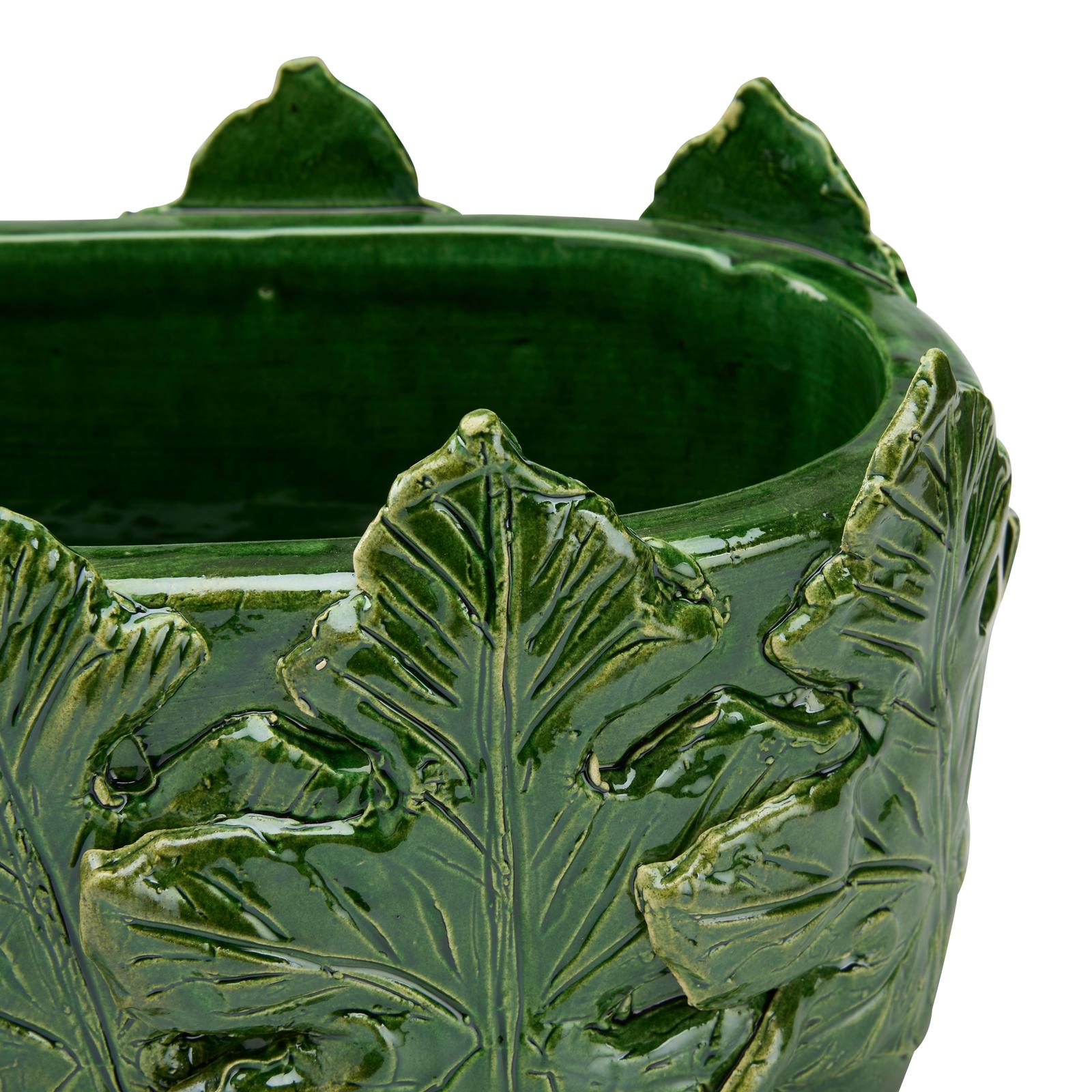 Chelsea House Fig Leaf Planter