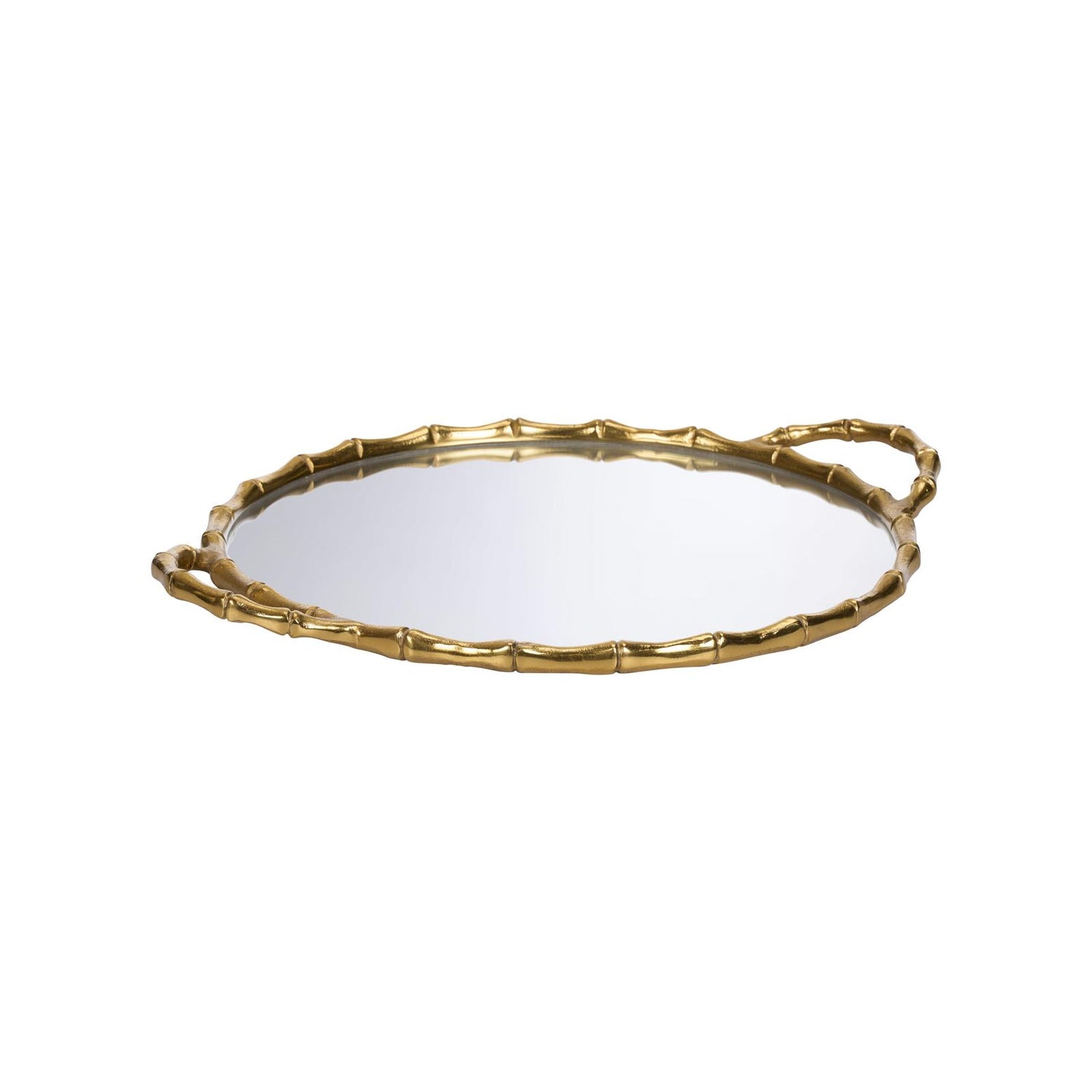 Chelsea House Bamboo Mirrored Tray