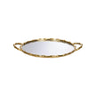 Chelsea House Bamboo Mirrored Tray