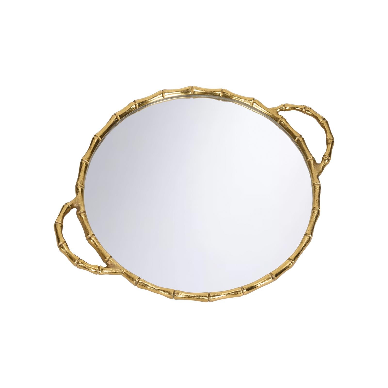 Chelsea House Bamboo Mirrored Tray