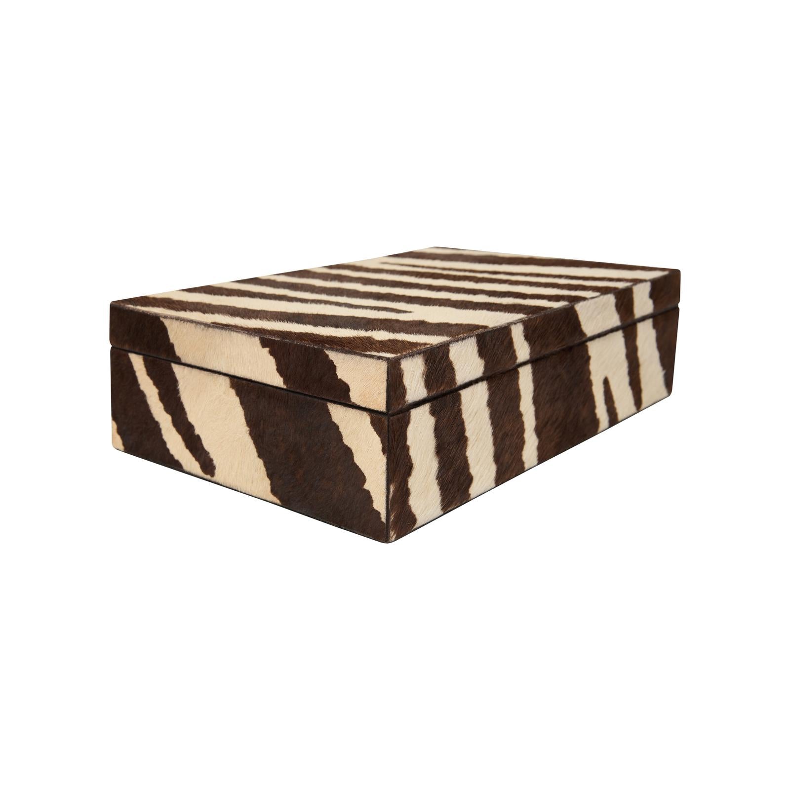 Chelsea House Zebra Boxes, Set of 2