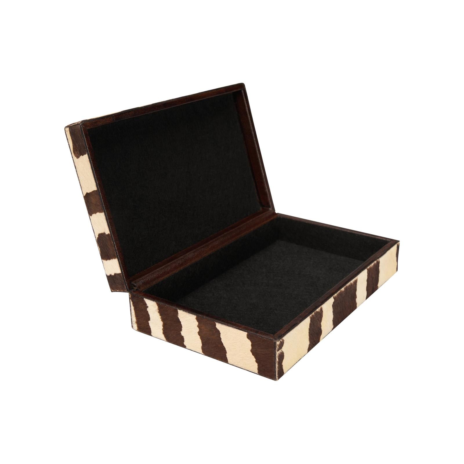 Chelsea House Zebra Boxes, Set of 2