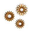 Chelsea House Sun King Mirror, Set of 3