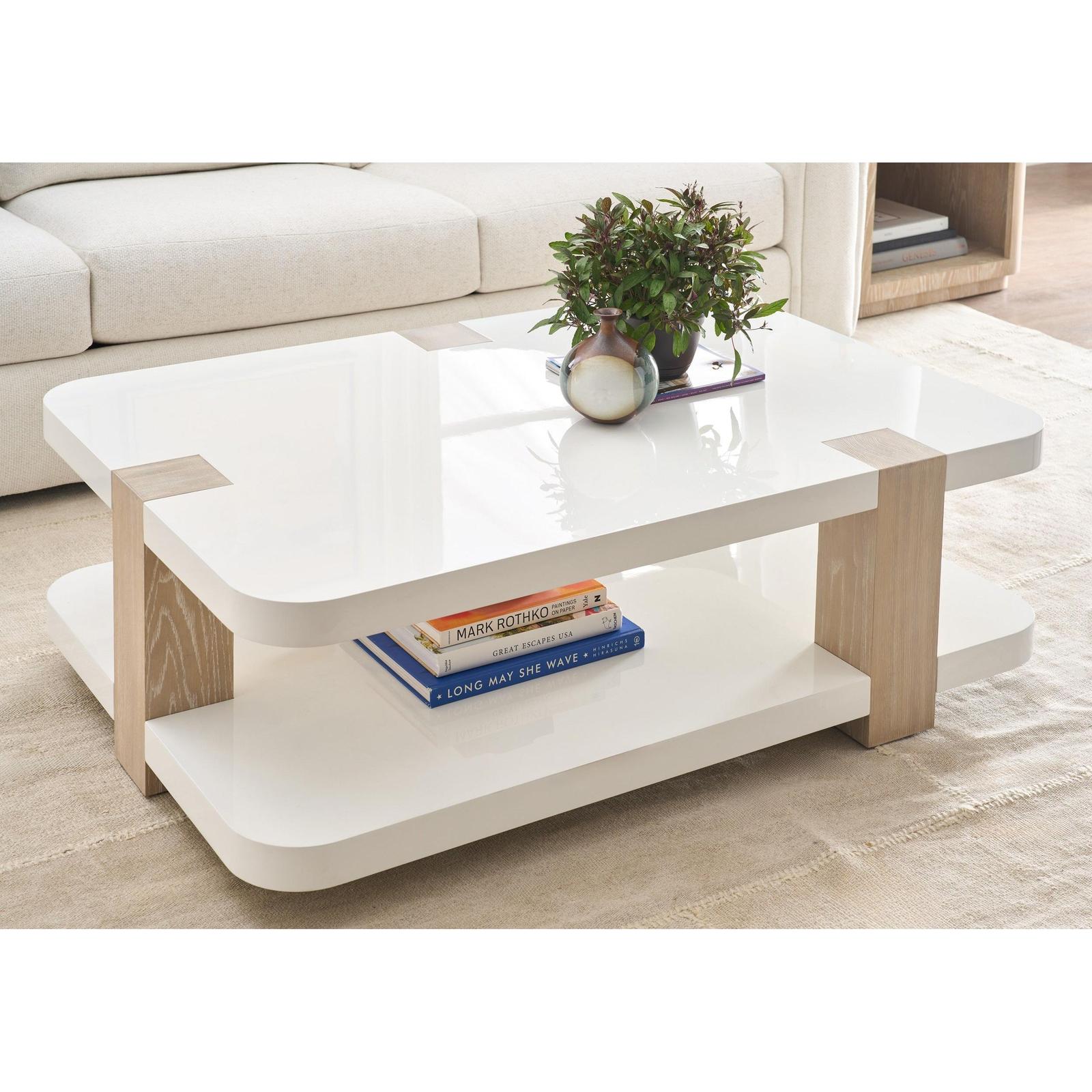 Century Furniture Cadence Cocktail Table - CA2 Sand Cerused