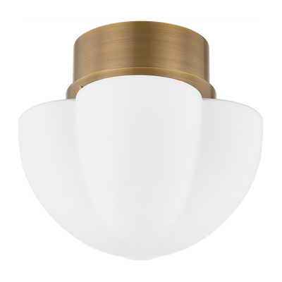 Hudson Valley Lighting Seabrook 1 Light Historic Bronze Flush Mount Ceiling Light