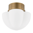 Hudson Valley Lighting Seabrook 1 Light Historic Bronze Flush Mount Ceiling Light