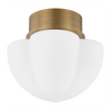 Hudson Valley Lighting Seabrook 1 Light Historic Bronze Flush Mount Ceiling Light