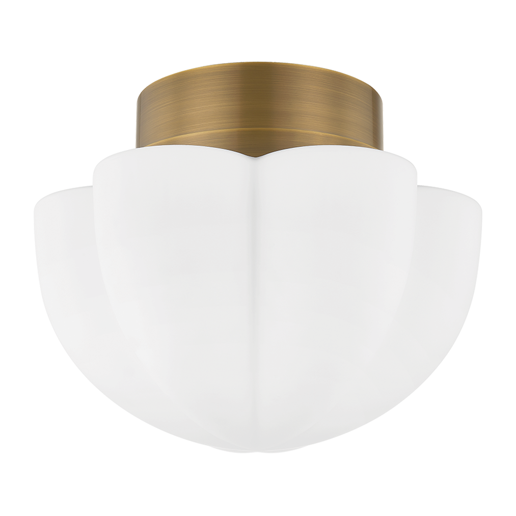 Hudson Valley Lighting Seabrook 1 Light 15 inch Historic Bronze Flush Mount Ceiling Light