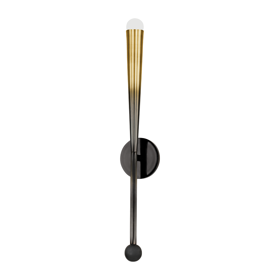 Hudson Valley Lighting Adley 1 Light Gradient Brass Wall Sconce Wall Light