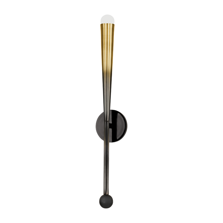 Hudson Valley Lighting Adley 1 Light Gradient Brass Wall Sconce Wall Light