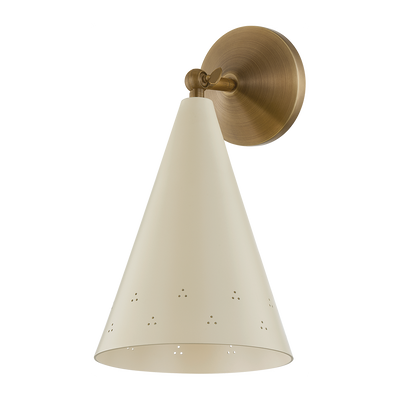Hudson Valley Lighting Pawley 1 Light Historic Bronze/Soft Sand Wall Sconce Wall Light