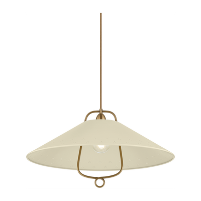 Hudson Valley Lighting Pawley 1 Light Historic Bronze/Soft Sand Pendant Ceiling Light