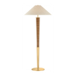 Hudson Valley Lighting Bohicket 1 Light Aged Brass Floor Lamp Portable Light