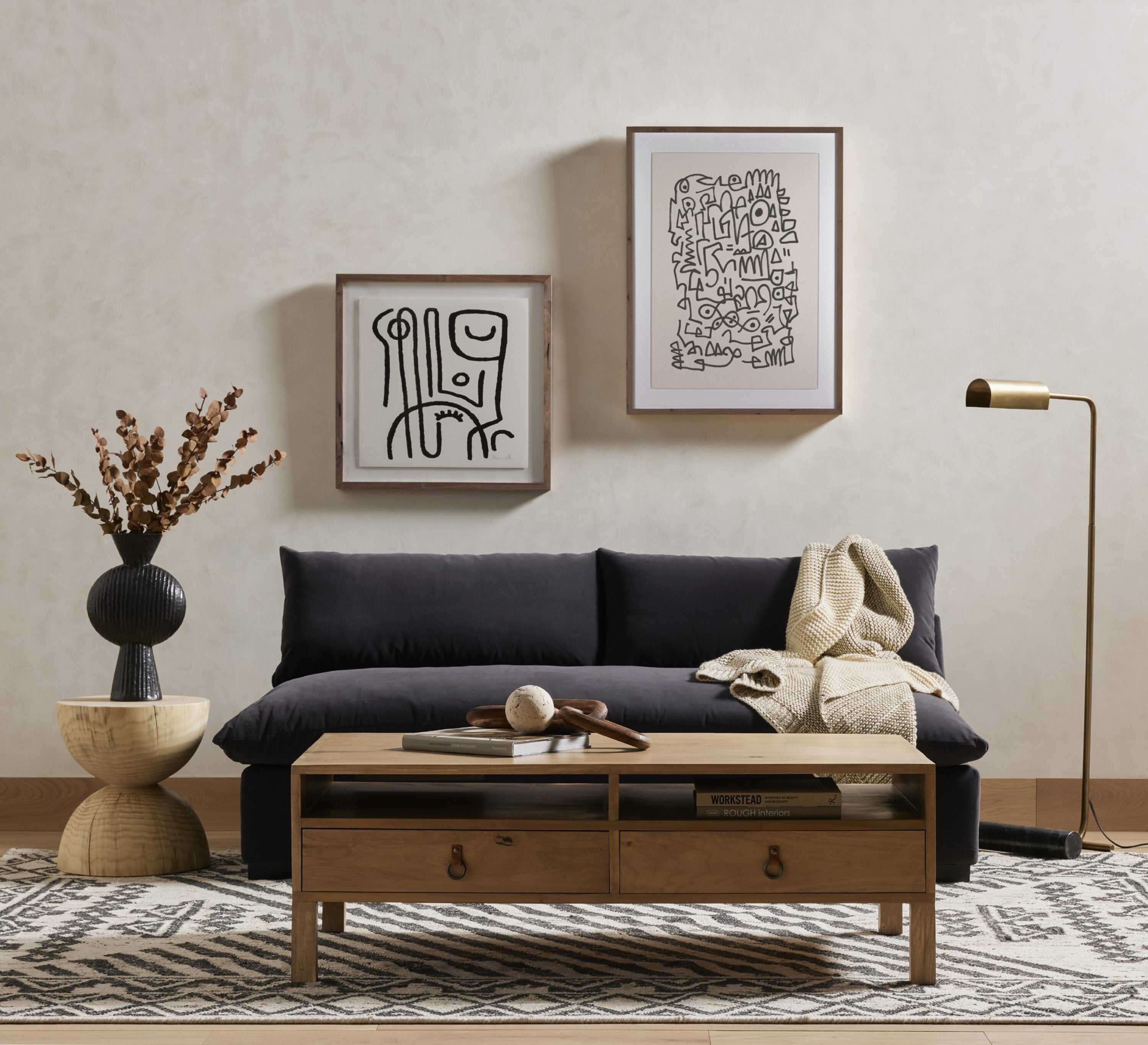 Four Hands Aliza End Table