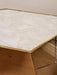 Caracole Debut Contempo Side Table - Gold Large Floor Sample