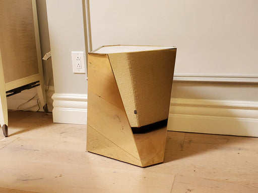 Caracole Debut Contempo Side Table - Gold Small Floor Sample