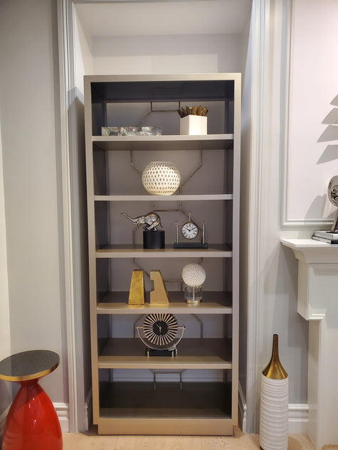 Caracole Classic Going Up Display Cabinet Floor Sample