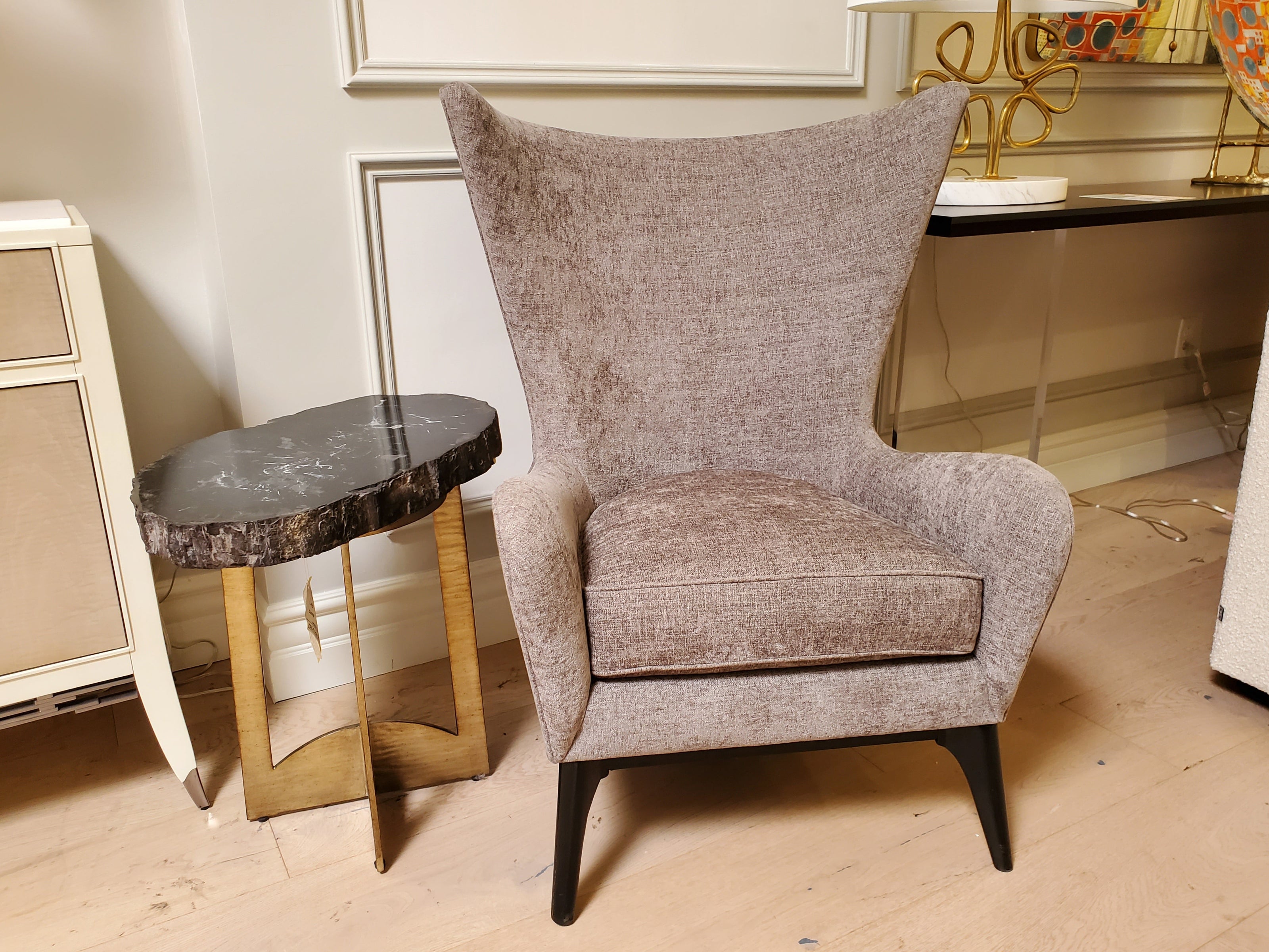 Caracole What's New Pussycat? Chair II Floor Sample