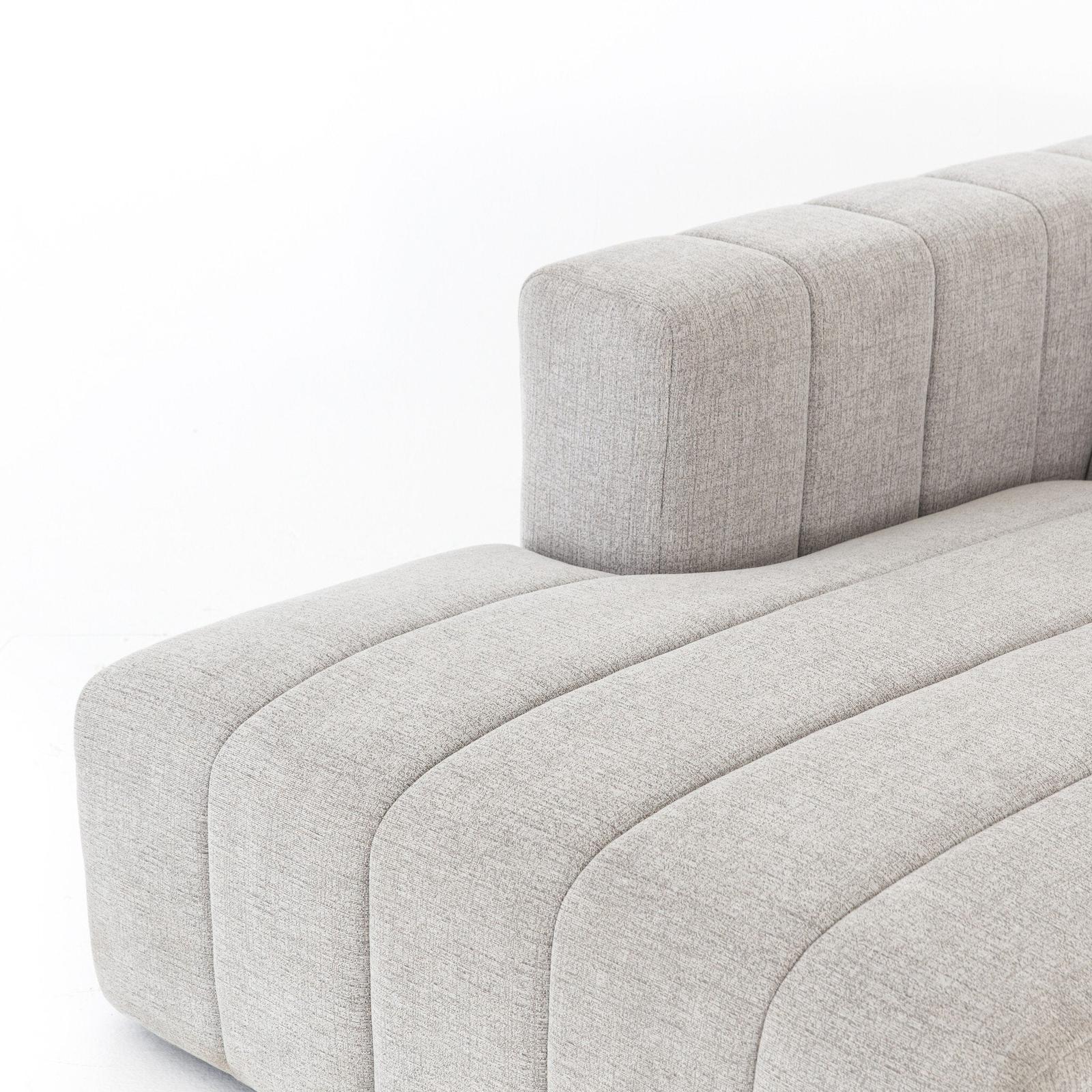 Four Hands Langham Channeled 3-Piece Sectional