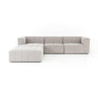 Four Hands Langham Channeled 3-Piece Sectional