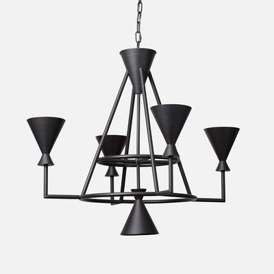 Bristol Modern Iron Chandelier