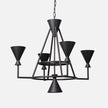 Bristol Modern Iron Chandelier