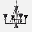 Bristol Modern Iron Chandelier