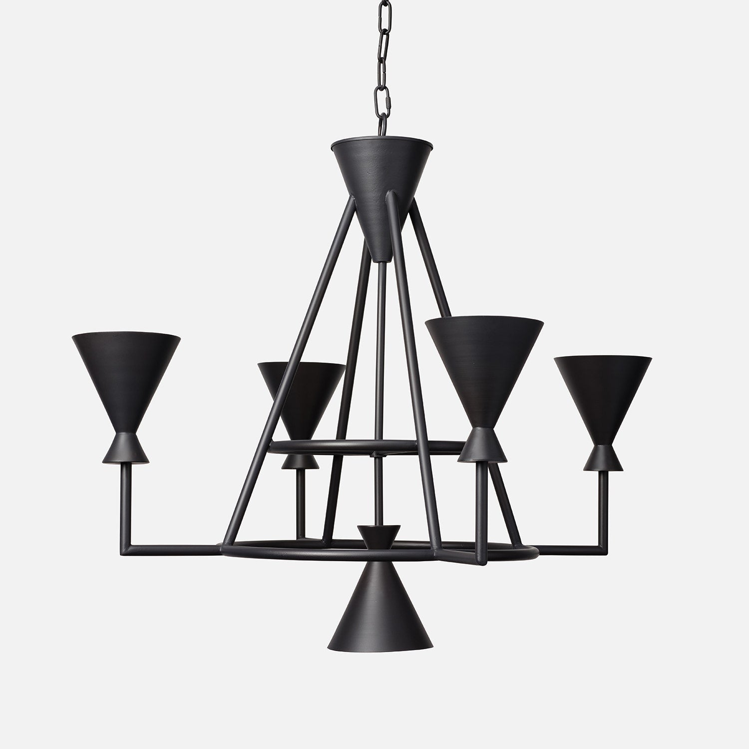 Bristol Modern Iron Chandelier