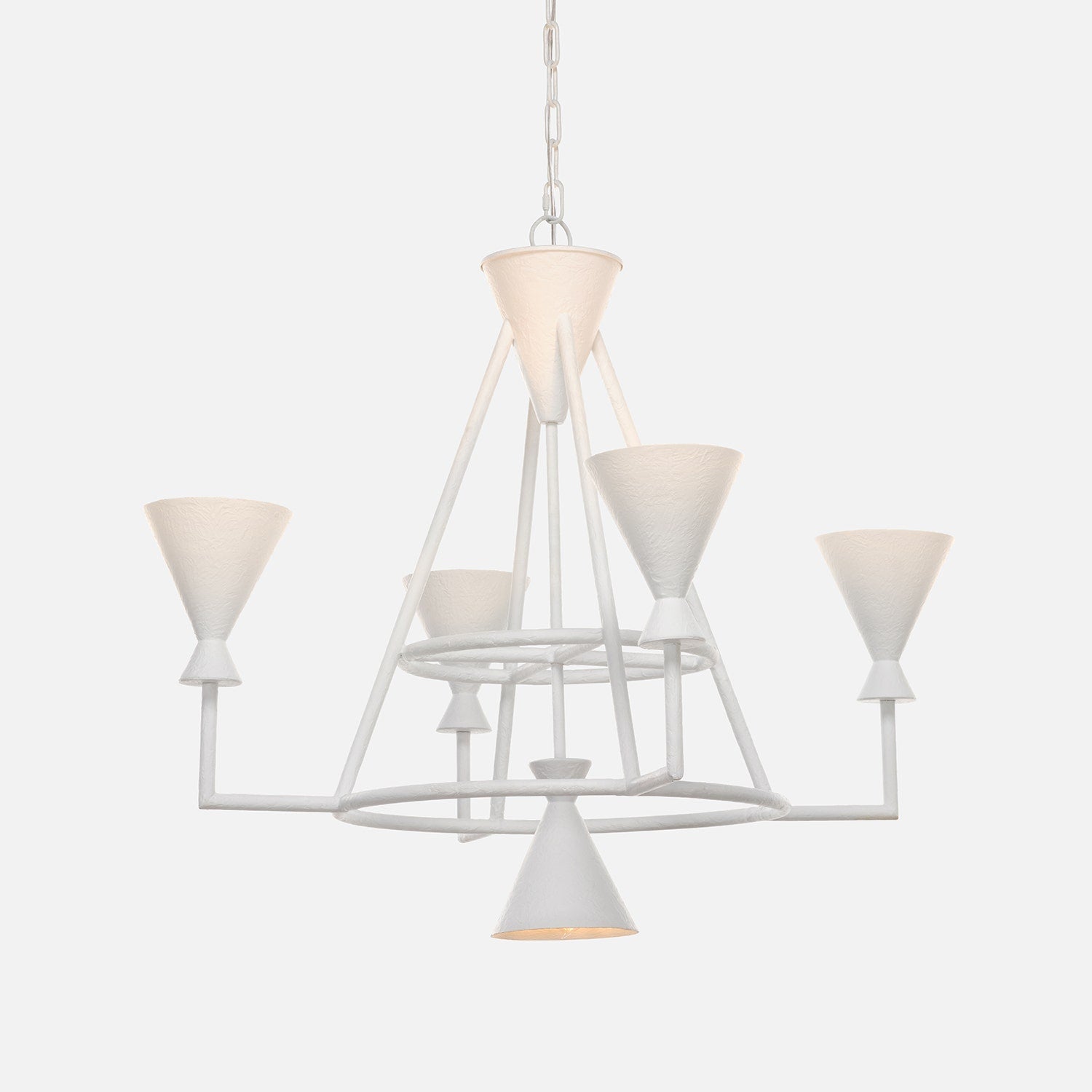 Bristol Modern Iron Chandelier
