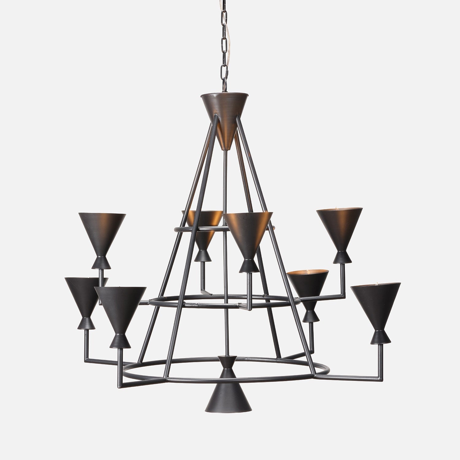 Bristol Modern Iron Chandelier