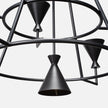 Bristol Modern Iron Chandelier