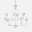 Bristol Modern Iron Chandelier