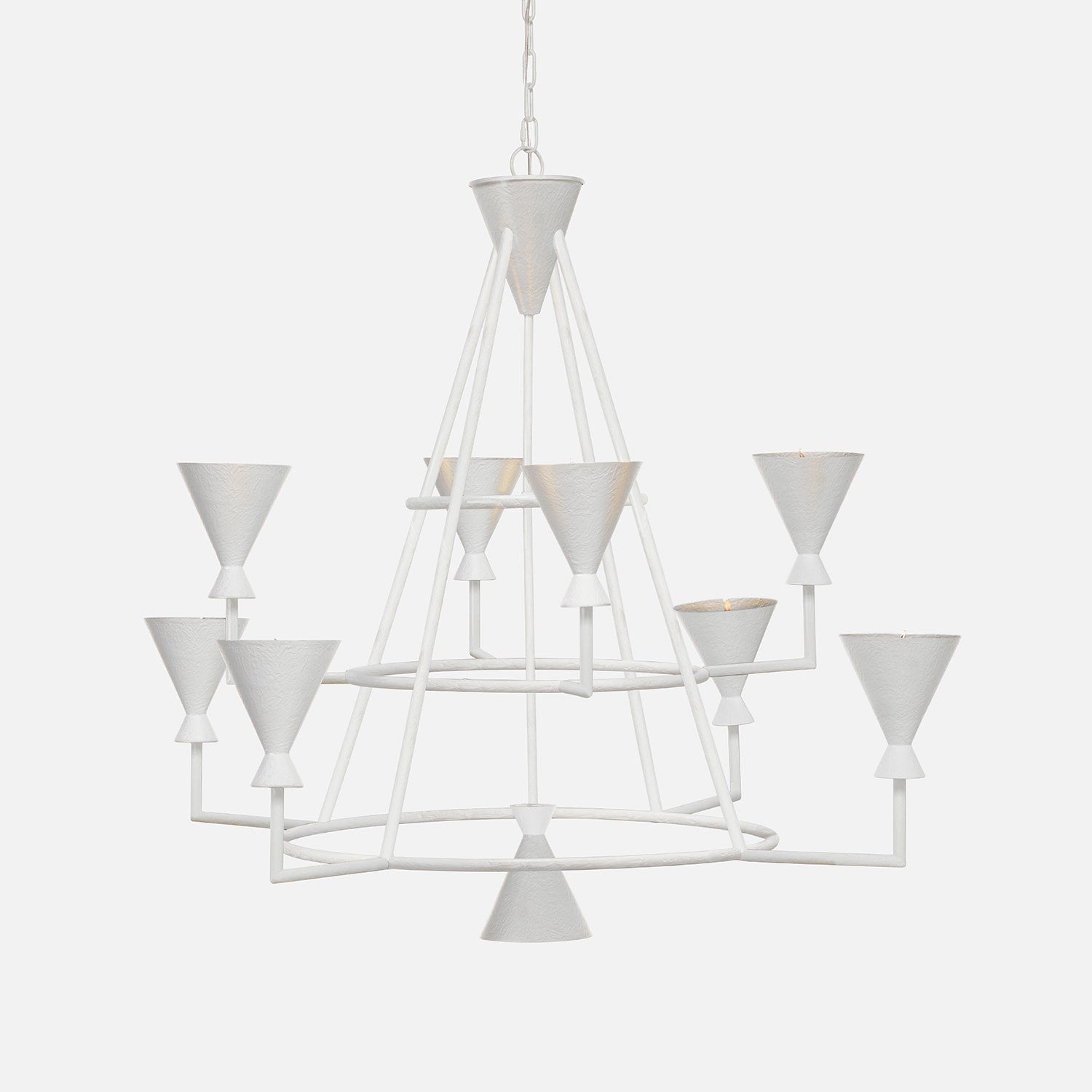 Bristol Modern Iron Chandelier