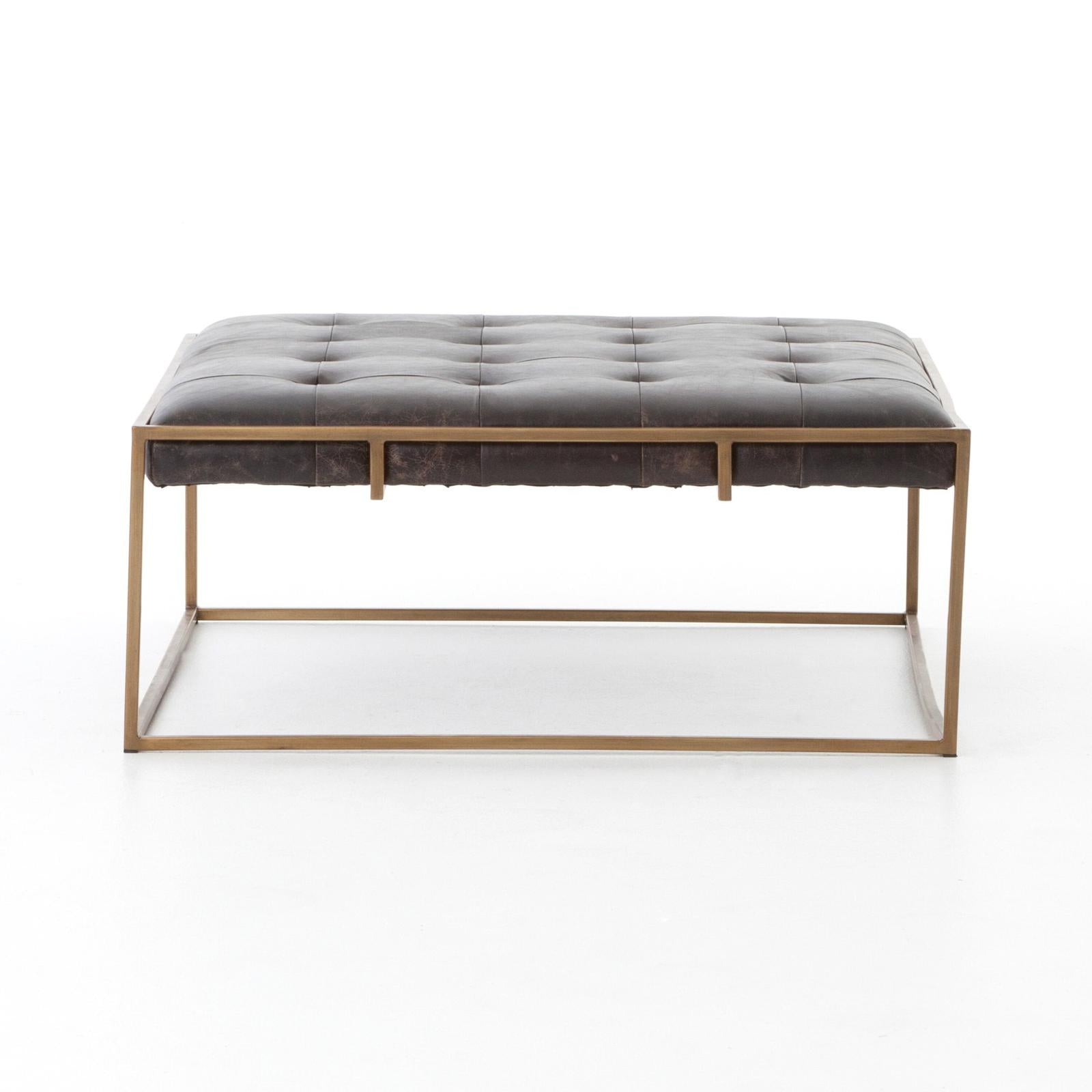 Four Hands Oxford Square Coffee Table