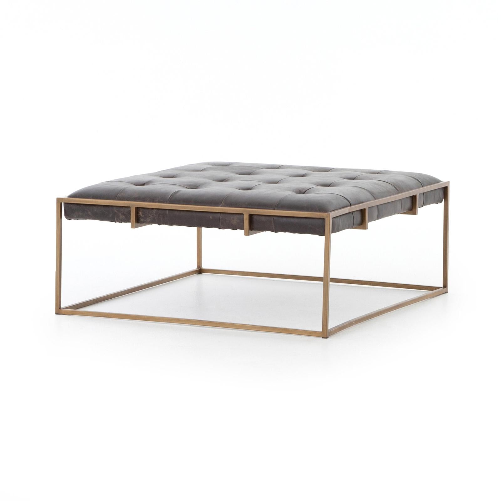 Four Hands Oxford Square Coffee Table