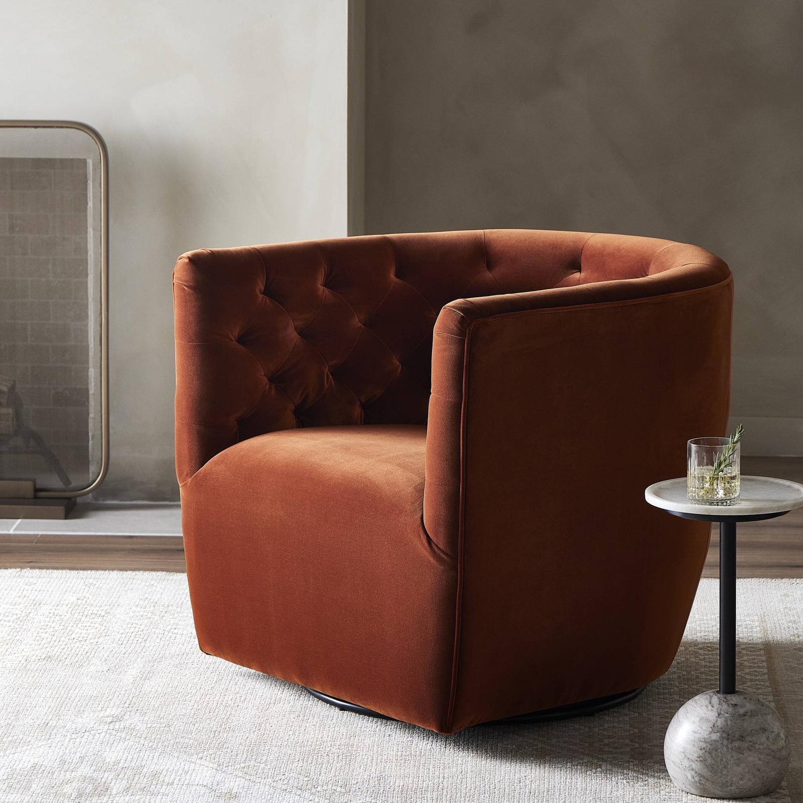 Four Hands Hanover Swivel Chair