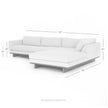 Four Hands Everly 2 PC Sectional