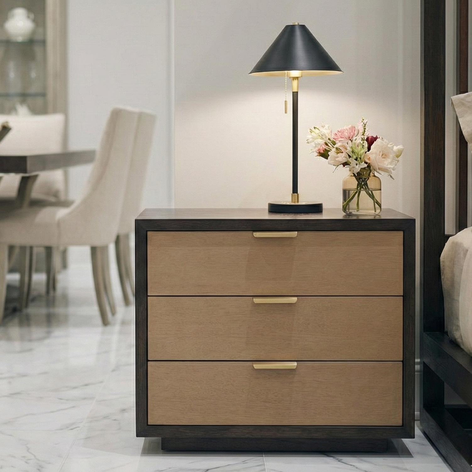 Caracole Triple Wrap Nightstand