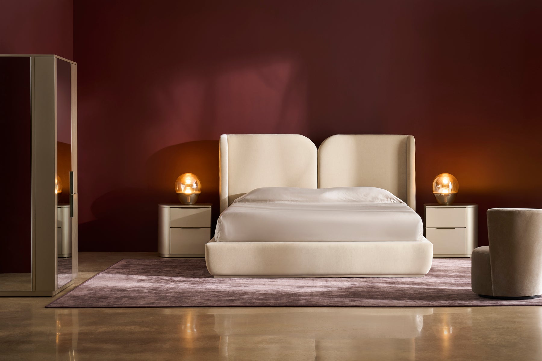 Caracole Classic Oblique Bed