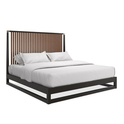 Caracole Pinstripe Slatted Bed