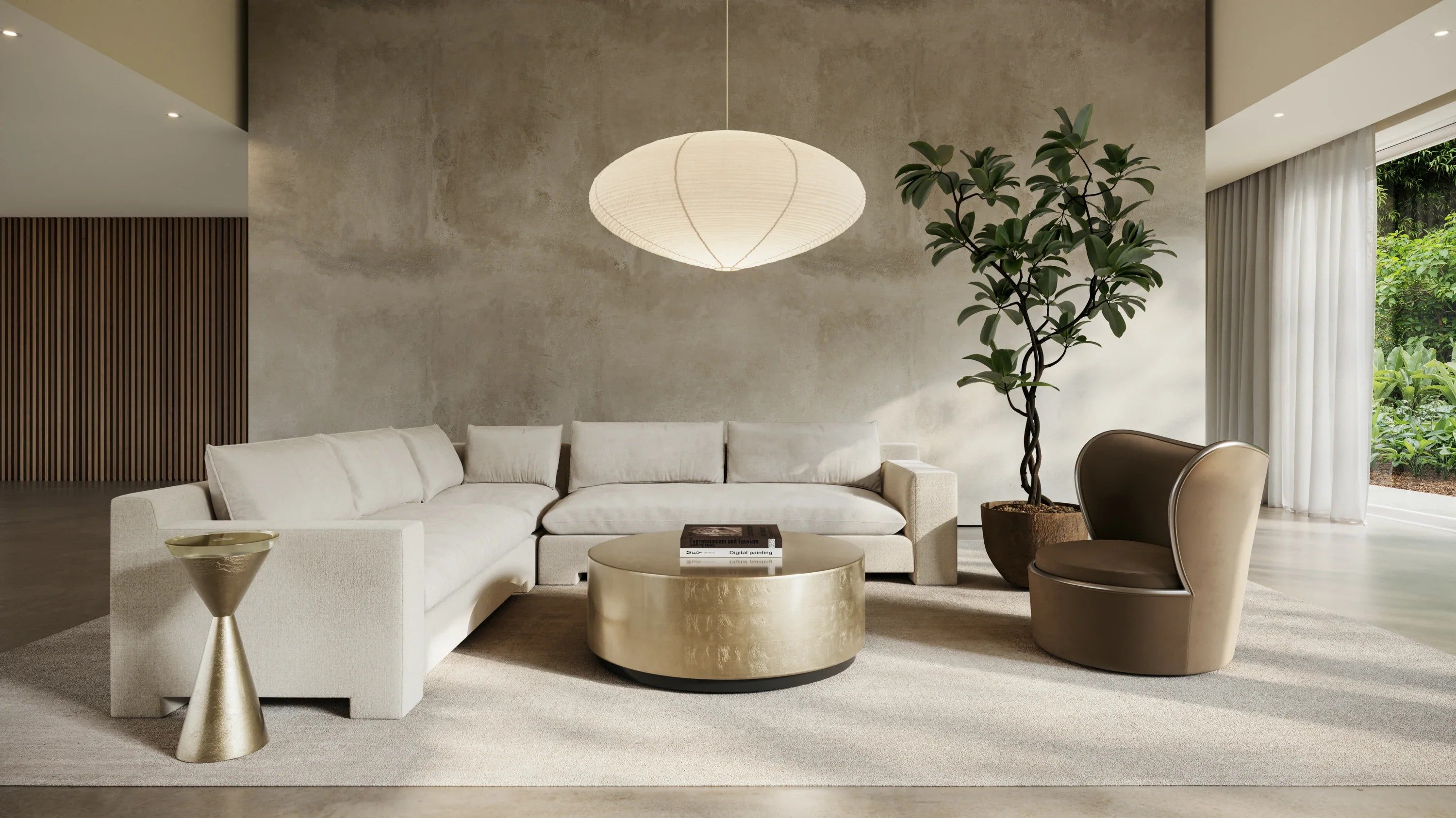 Caracole Cocktail Couture Round Cocktail Table