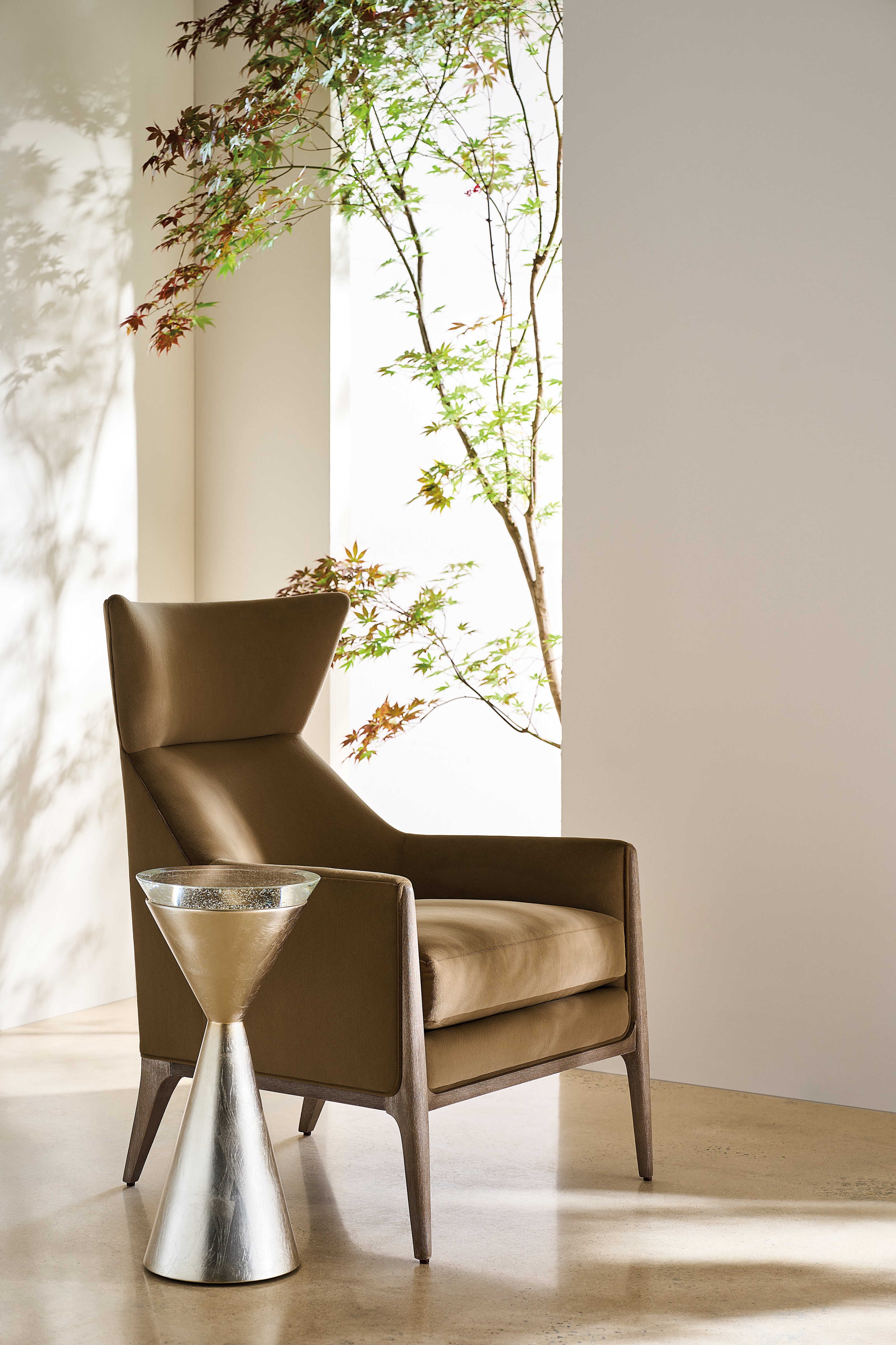Caracole Spy Glass Side Table