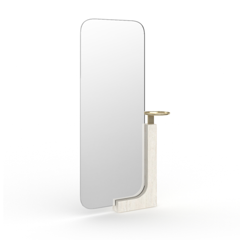 Caracole Classic Overlap Floor Mirror