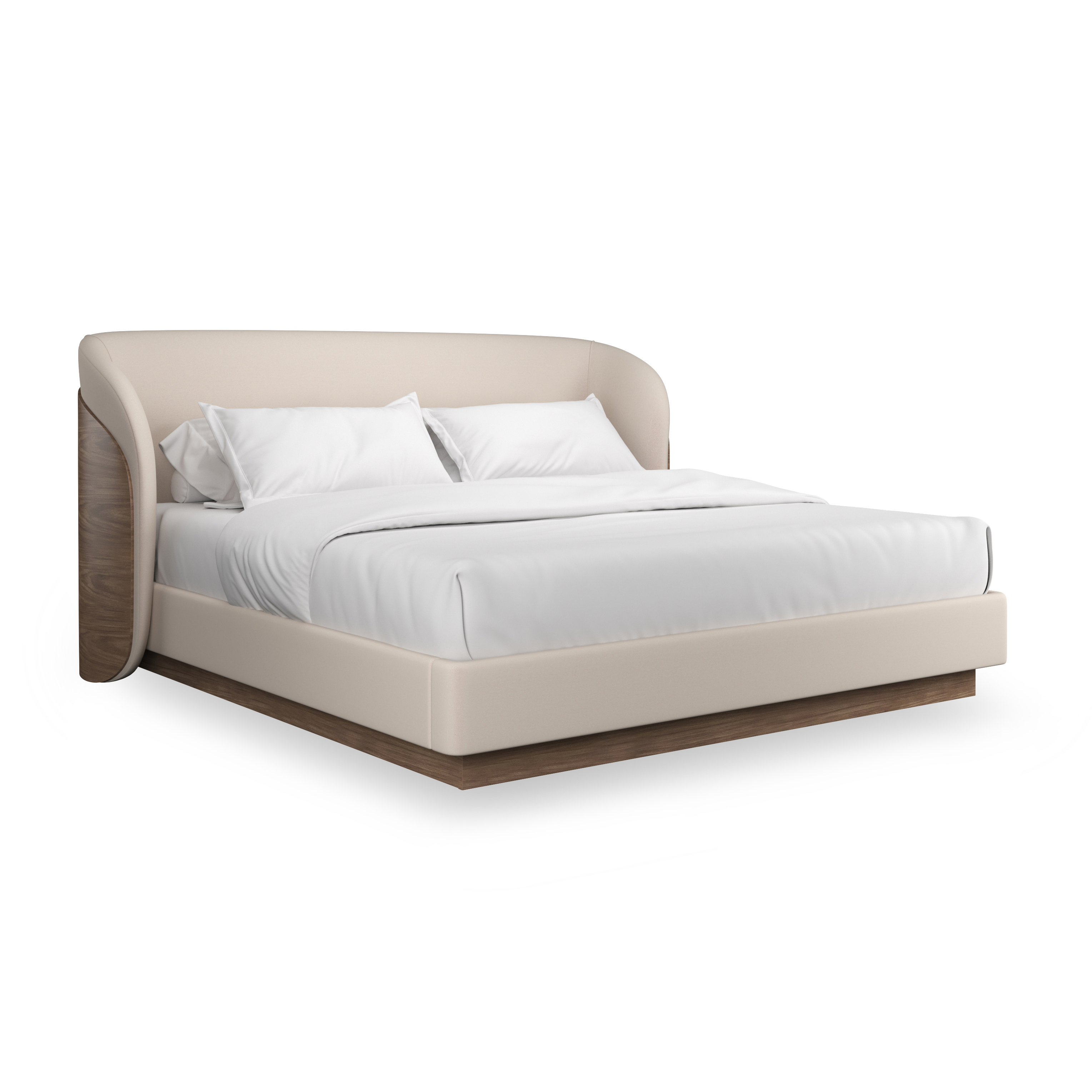Caracole Classic Fleur Upholstered Bed