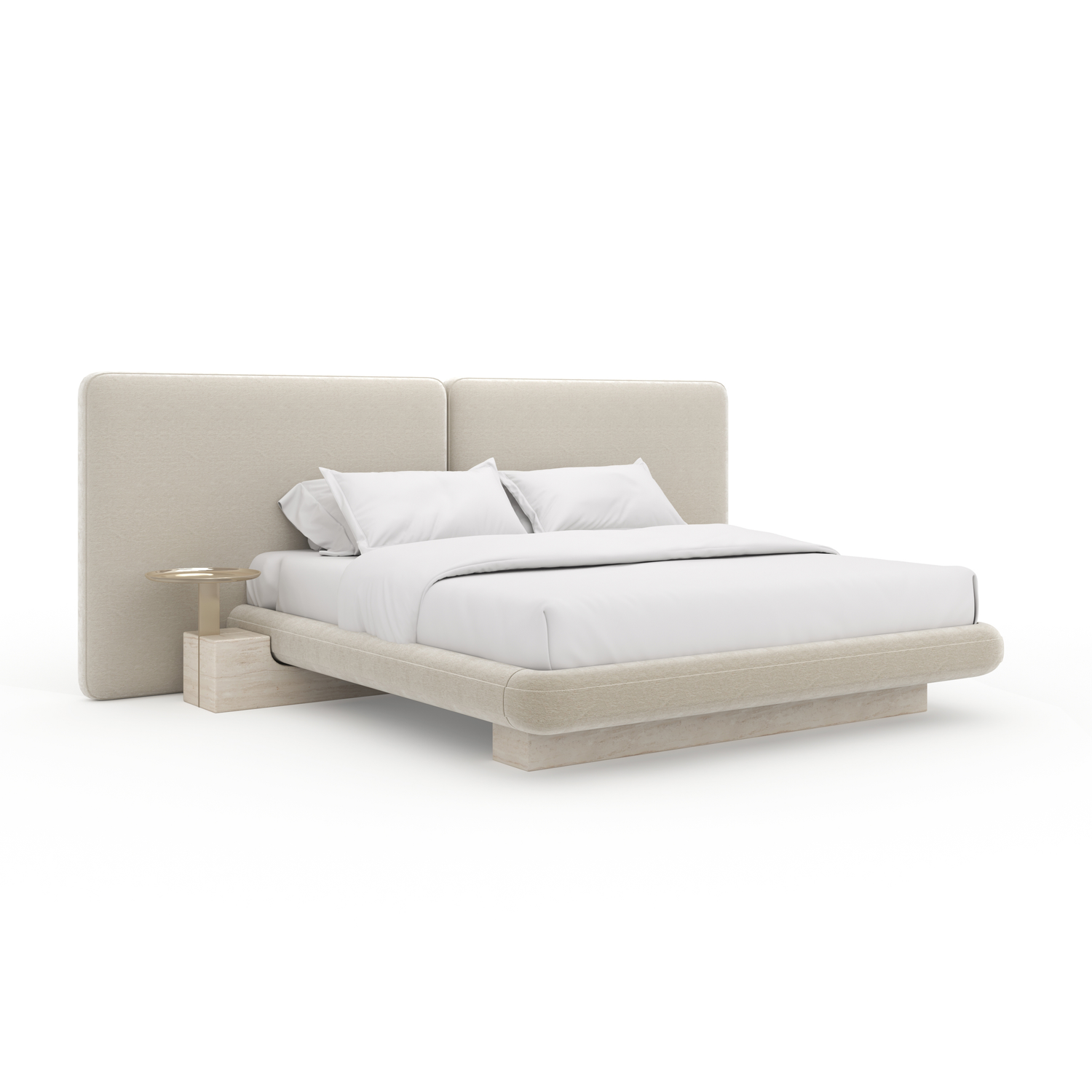 Caracole Classic Overlap Upholstered Bed