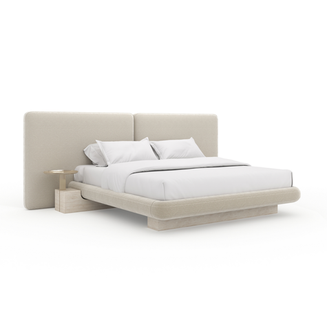 Caracole Classic Overlap Upholstered Bed