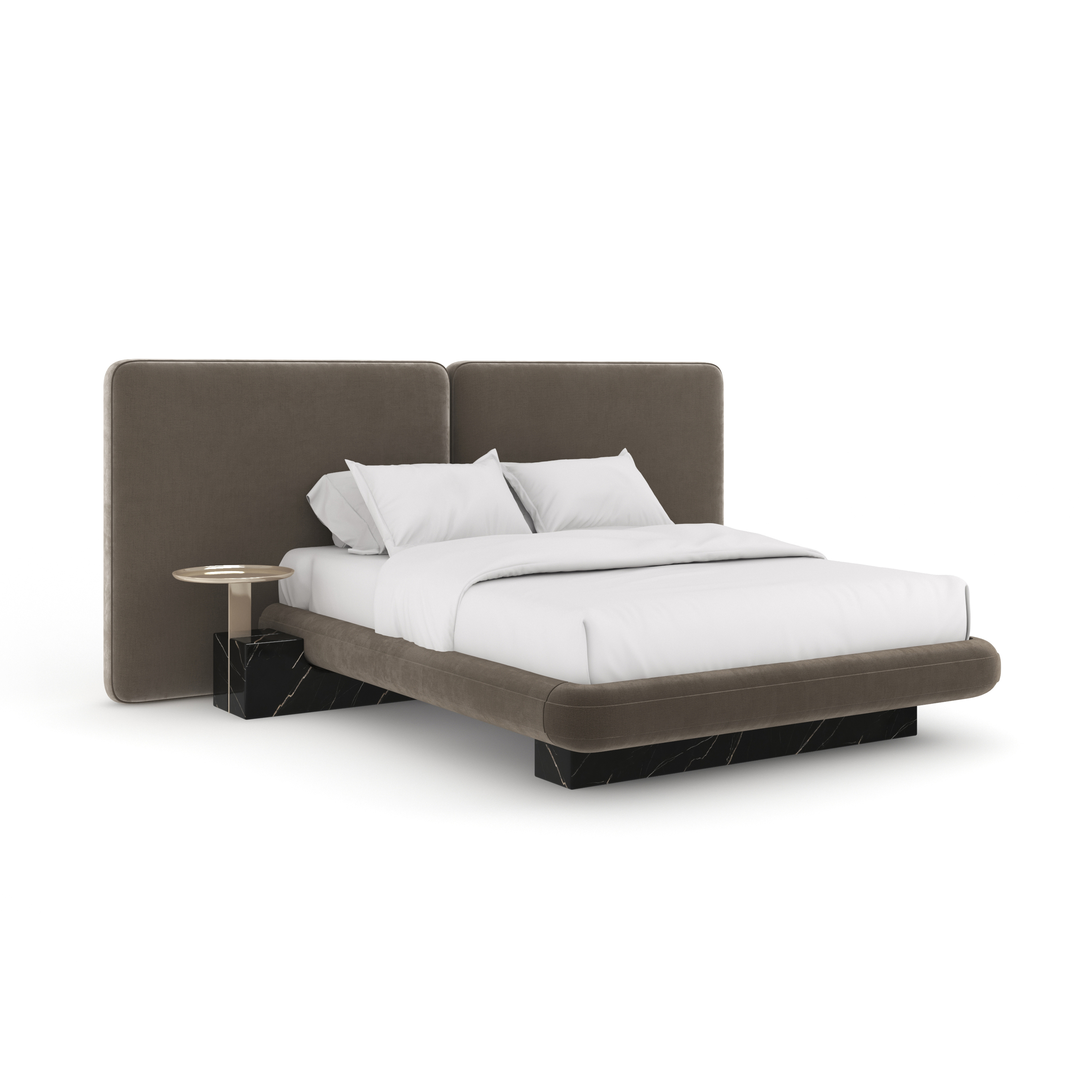 Caracole Classic Overlap Upholstered Bed
