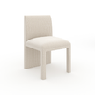 Caracole Classic Pinstripe Upholstered Dining Chair