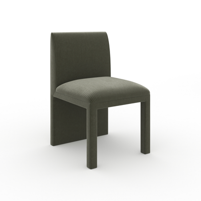 Caracole Classic Pinstripe Upholstered Dining Chair