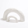 Global Views Matte White Germain Arch